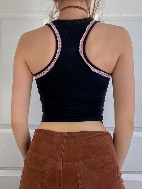 gothic-lace-trim-vest-cropped-letter-star-printed-cute-tops-3