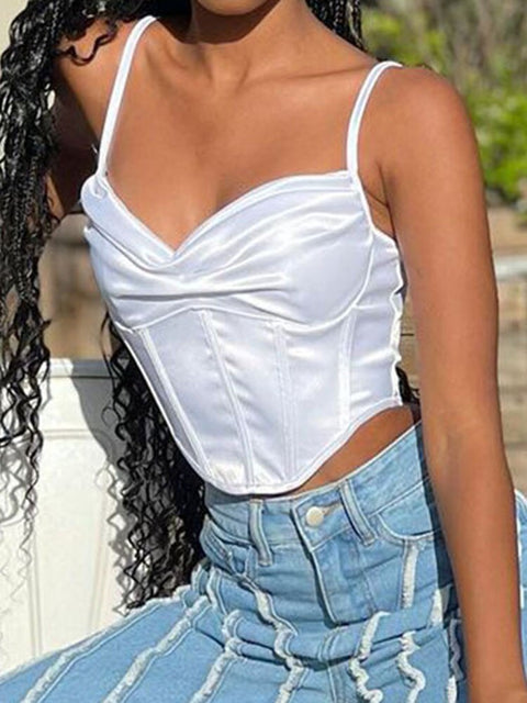 white-satin-skinny-slim-sleeveless-off-shoulder-sexy-top-3