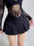 black-solid-vintage-skinny-high-waist-pleated-mini-skirt-2
