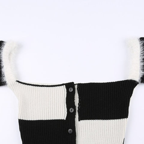square-neck-patchwork-knitted-hollow-out-pullover-contrast-sweater-7