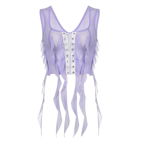 streetwear-ruffles-patchwork-mesh-see-through-thin-lace-up-crop-top-6
