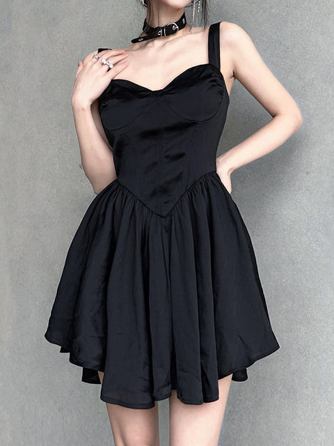 straps-corset-black-mini-pleated-gothic-sundress-folds-solid-sexy-dress-5