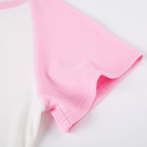 cute-pink-patched-knitted-crop-print-short-sleeves-top-7