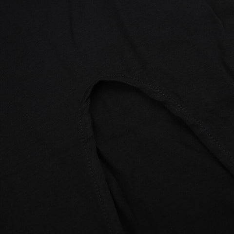 square-neck-black-long-solid-basic-velour-side-split-chic-dress-9