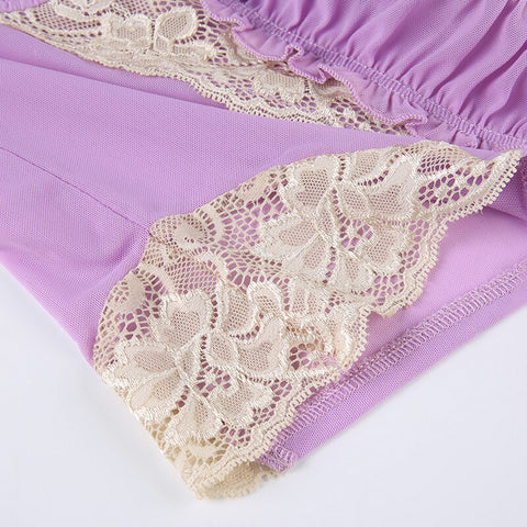 purple-sexy-lace-patchwork-mesh-ruffles-bow-sweet-strap-top-9