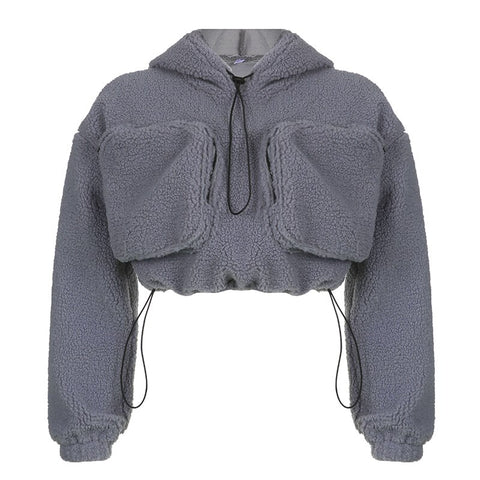 shaggy-warm-lamb-wool-pullover-casual-drawstring-teddy-pockets-hoodie-5