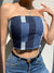 streetwear-stitching-spliced-burr-tube-off-shoulder-strapless-denim-wrap-top-3