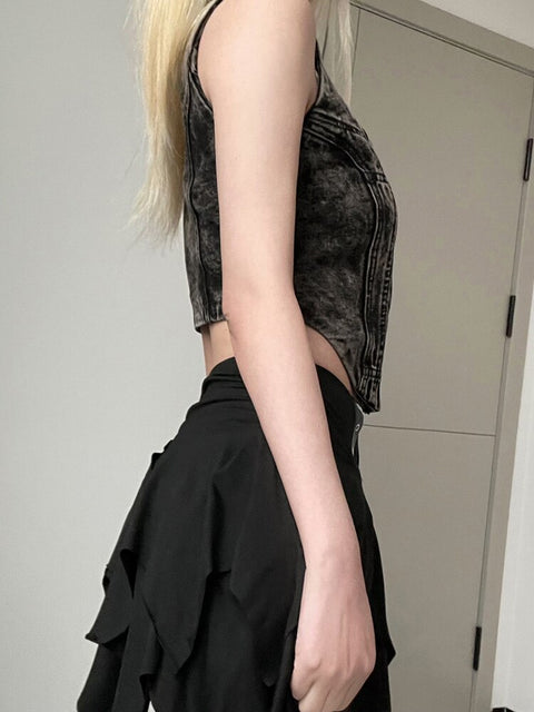 streetwear-grunge-zipper-denim-short-gothic-retro-sleeveless-summer-crop-top-3