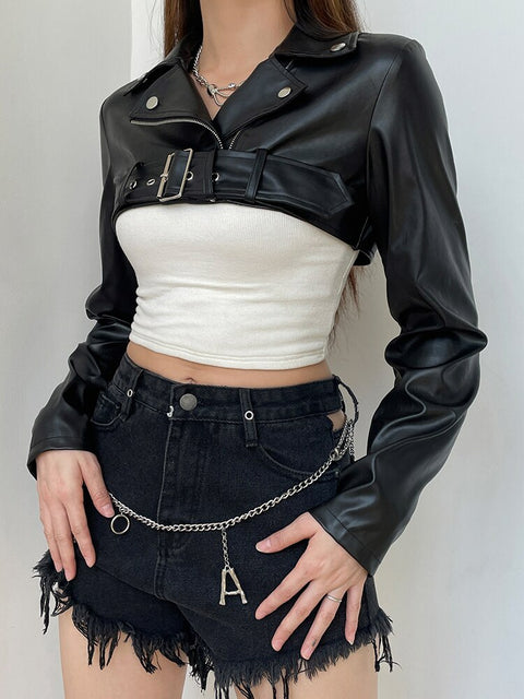 punk-belted-zipper-pu-leather-moto-biker-style-cool-short-jackets-5