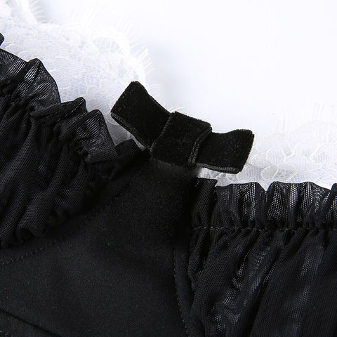 black-strap-lace-bow-skinny-slim-halter-sleeveless-top-10