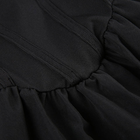 long-sleeve-corset-black-solid-basic-o-neck-pleated-slim-elegant-dress-13