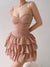 elegant-slip-sexy-folds-three-layer-ruched-mini-dress-1