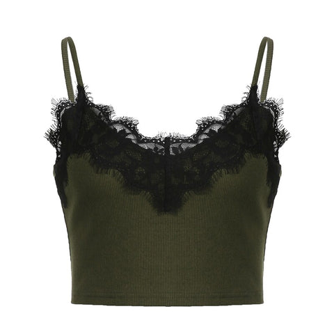 green-lace-trim-camis-mini-knit-skinny-summer-vest-short-chic-basic-crop-top-6
