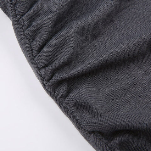 harajuku-flare-sleeve-square-neck-halter-slim-folds-slim-2-pieces-crop-top-12