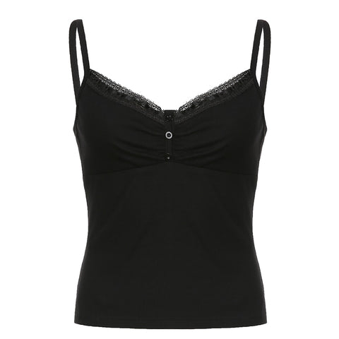 v-neck-lace-trim-black-chic-folds-mini-camisole-basic-summer-backless-knit-top-5