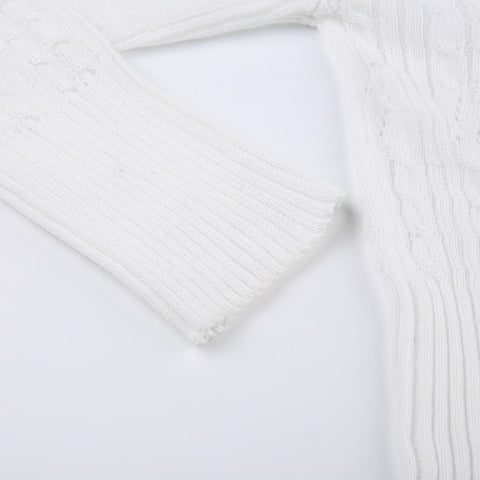 casual-basic-white-cardigans-knit-tops-zip-up-hooded-sweater-8