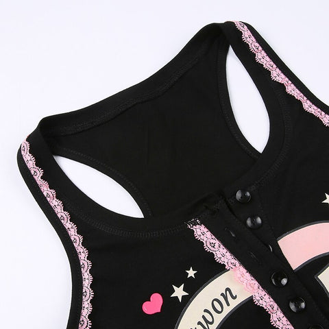 gothic-lace-trim-vest-cropped-letter-star-printed-cute-tops-5