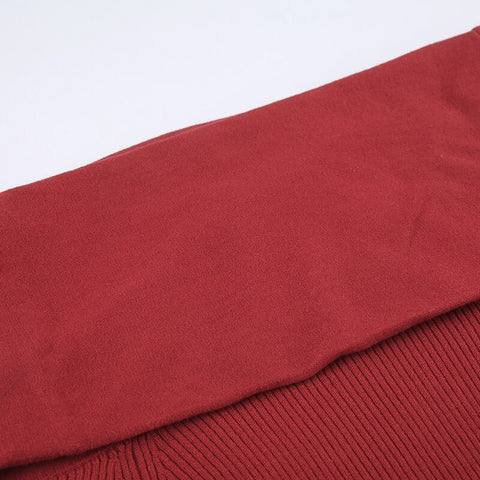 red-bodycon-elegant-solid-slash-neck-casual-slim-basic-party-sweater-dress-7