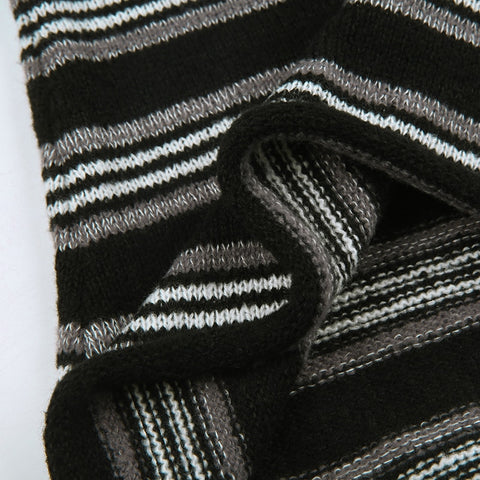 harajuku-gothic-black-stripe-off-shoulder-knitted-grunge-aesthetic-pullover-slash-neck-sweater-7