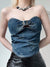 blue-floral-stitched-strapless-denim-zipper-hollow-out-top-4