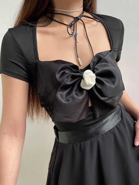 chic-flower-bow-balletcore-summer-party-elegant-cut-out-sexy-bodysuit-6