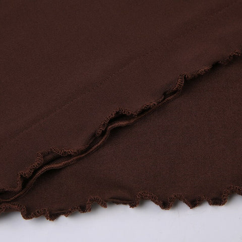 brown-frill-vintage-skinny-drawstring-low-waist-mini-skirt-8