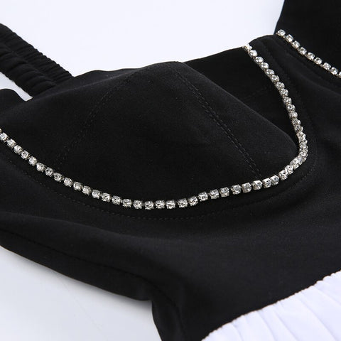 elegant-diamonds-patchwork-corset-milkmaid-a-line-strap-birthday-dress-9