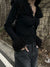 fluffy-fur-trim-collar-black-fashion-chic-folds-cropped-buttons-cardigans-top-2