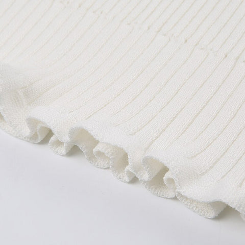 white-frill-knitted-high-waist-skinny-slim-mini-skirt-6