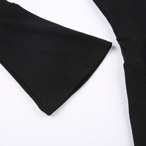 asymmetrical-bodycon-halter-neck-black-mini-gothic-lace-up-mesh-spliced-dress-10