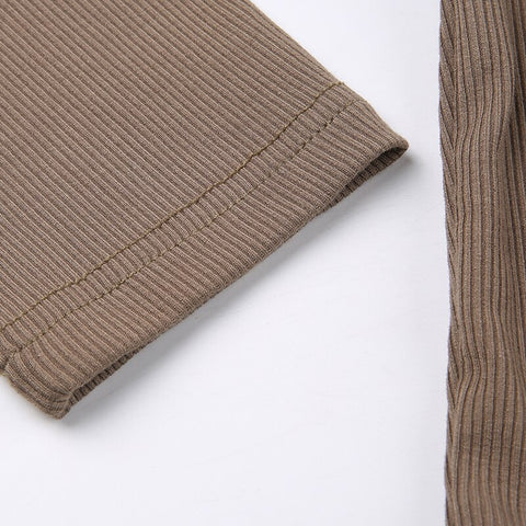 brown-stitch-buttons-hooded-t-shirt-harajuku-casual-basic-crop-top-8