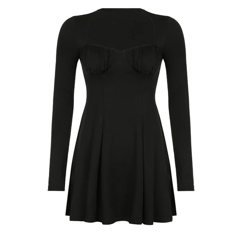 black-square-neck-long-sleeve-dress-4