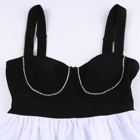 elegant-diamonds-patchwork-corset-milkmaid-a-line-strap-birthday-dress-7