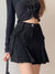 cargo-style-black-high-waist-denim-mini-solid-pockets-casual-pleated-skirt-3