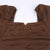 square-neck-brown-ruched-long-sleeve-fashion-solid-pleated-dress-10
