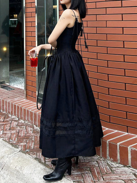 one-line-neck-halter-backless-a-line-mid-length-dress-4