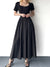 black-spliced-folds-loose-a-line-slim-long-dress-1
