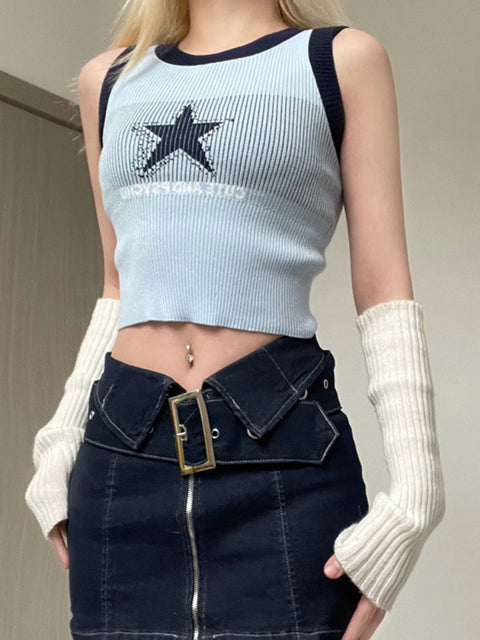 blue-star-printed-top-1