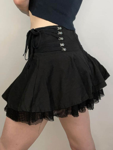 gothic-dark-fishnet-patchwork-pleated-low-waist-short-skirt-3