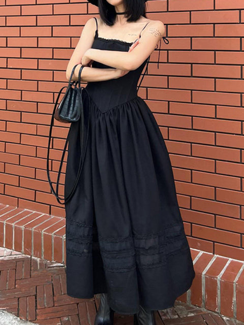 one-line-neck-halter-backless-a-line-mid-length-dress-1