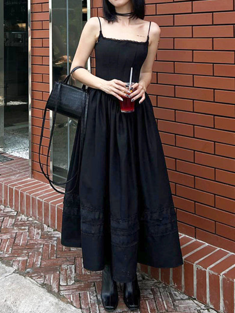 one-line-neck-halter-backless-a-line-mid-length-dress-3